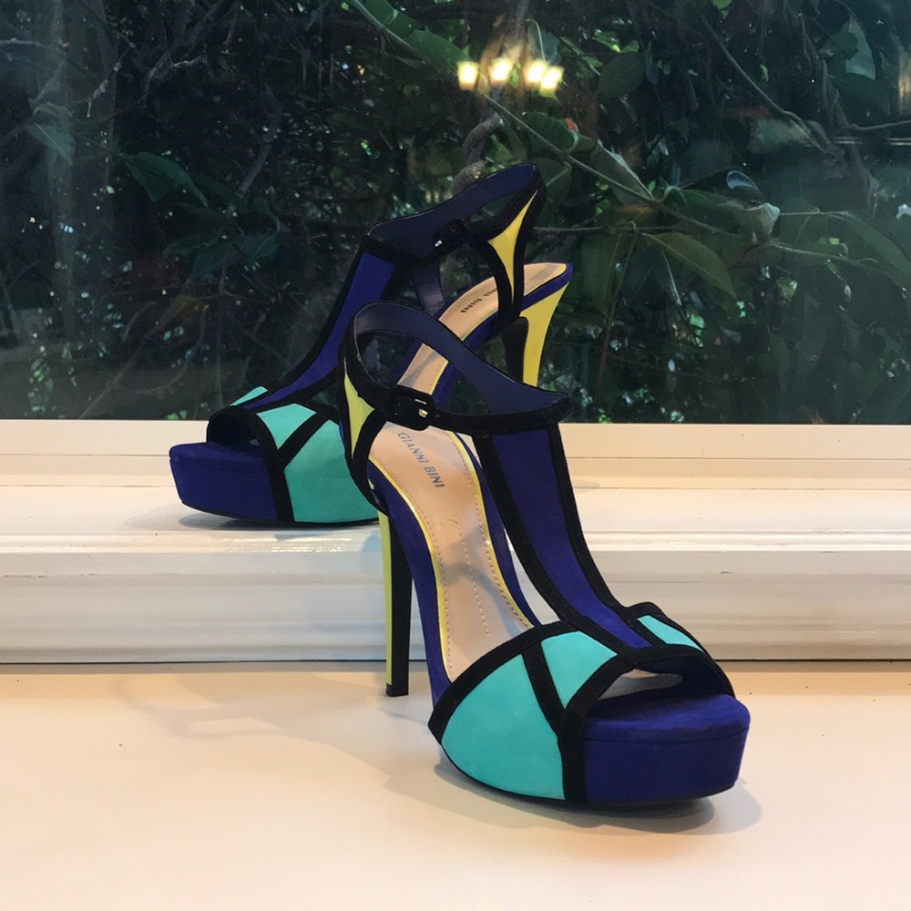 Gianni Bini Color Block Pumps